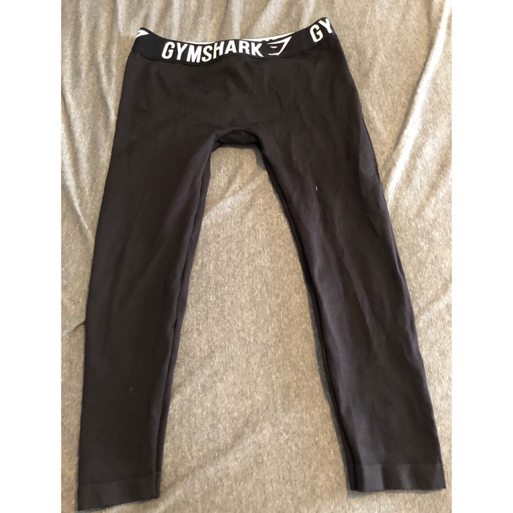 Gymshark Black Fit Cropped Leggings